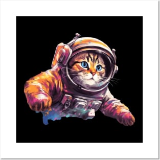 This cat is out of this world Posters and Art